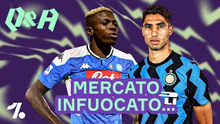 Il calciomercato si INFIAMMA 🔥 Osimhen dopo Arthur e Hakimi  Dove finirà la carriera Buffon [upl. by Hannaoj]