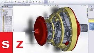 SOLIDWORKS Planetary Gearbox TUTORIAL [upl. by Enillebyam]