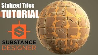 Substance Designer Tutorial 5  Stylized tiles [upl. by Richman]