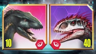 INDOMINUS REX VS INDORAPTOR de Jurassic World [upl. by Liggett299]