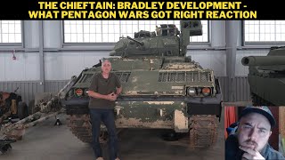 The Chieftain Bradley Development  What Pentagon Wars Got Right Reaction [upl. by Ahsiniuq]