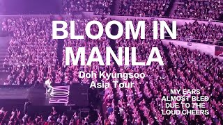 DO Kyungsoo BLOOM in Manila Loudest Cheer Competition I almost bled my ears [upl. by Arrol]