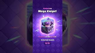 Evolution Mega Knight Guide clashroyale shorts [upl. by Glenden]