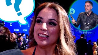 MARINA CALABRÓ HABLÓ DE LA REACCIÓN DE ROLANDO BARBANO QUE NO LA NOMBRÓ AL RECIBIR SU PREMIO [upl. by Megan486]