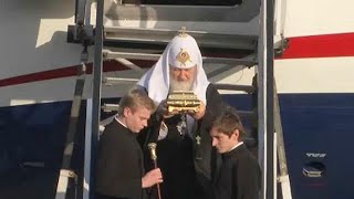 Patriarch Kirill visits Romania [upl. by Earley]