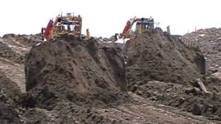 Komatsu 575 Superdozer x 2mpg [upl. by Ahsilav]