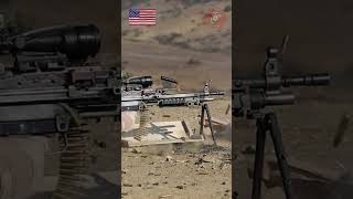 Infantrymen Refine Machine Gun Marksmanship no1trending marines military usmilitary army navy [upl. by Ruhtracm]