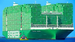 Inside the Worlds Biggest Container Ship Ever Built [upl. by Malilliw]