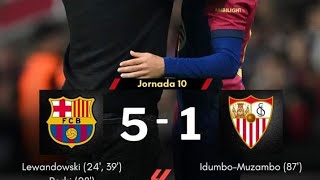 FC Barcelone vs Séville 51 [upl. by Hattie]