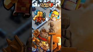 Golem King Attacked On Village 👑🔥 clashofclans shortsvideo coc virulshorts gaming [upl. by Bergstein103]