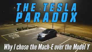 The Tesla Paradox Why I chose the MachE over the Model Y [upl. by Eecyac]