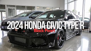 Experience Power and Style Introducing the 2024 Honda Civic Type R Black Edition [upl. by Dilaw762]