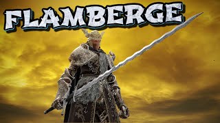 Elden Ring Flamberge Weapon Showcase Ep91 [upl. by Olivero142]