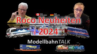 ROCO Neuheiten 2024 H0 ModellbahnTALK [upl. by Pegma]