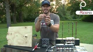 Rexid Broadhead Review 1 Accuracy and Penetration Testing [upl. by Lek595]