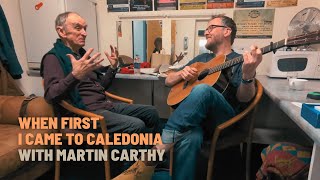 When First I Came to Caledonia backstage with Martin Carthy [upl. by Zina545]