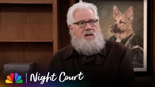 Dan Fielding amp Judge Harry Stones Bizarre Reunion  Night Court  NBC [upl. by Chaffin]