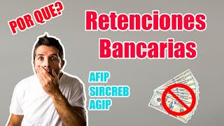 👇 Por que me retienen dinero en el banco 😭  SIRCREB  ARBA  AGIP 🔓 [upl. by Gloriana]