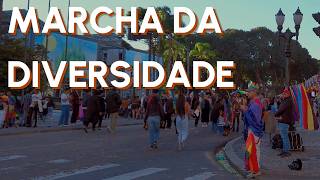 A CIDADE COMO PALCO DE EVENTOS MARCHA DA DIVERSIDADE  Andando em Curitiba [upl. by Cartie488]