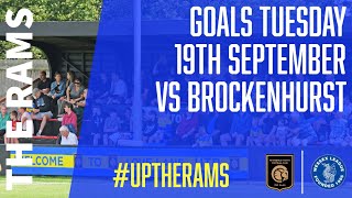 Goals from Tuesday 19th September vs Brockenhurst [upl. by Attelahs]