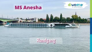 Phoenix Reisen  MS Anesha Flusskreuzfahrt Rhein [upl. by Aiykan]