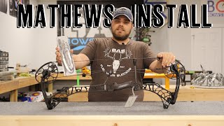 How to Change Your Bowstrings  Mathews Bows [upl. by Ardnat671]