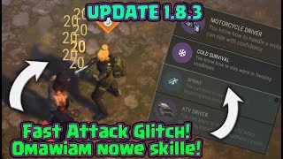 LAST DAY ON EARTH POLSKA UPDATE 183  FAST ATTACK GLITCH  OMAWIAM NOWE SKILLE [upl. by Dlanigger]