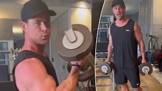 Chris Hemsworths Arm Workout Secrets [upl. by Aikemahs883]