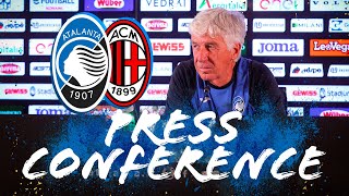 15ª SerieATIM  AtalantaMilan  La conferenza stampa di Gian Piero Gasperini [upl. by Atram593]