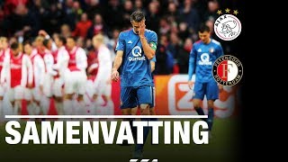 Samenvatting  Ajax  Feyenoord 20182019 [upl. by Anaert330]