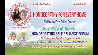 HSRF  096 Homoeo Class  BASIC CONCEPTS OF MIASMS IN HOMOEOPATHY Part  7  02 September 2021 [upl. by Thurman]