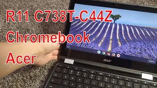 90 Ebay Unbox C738TC44Z Refurbished Acer Chromebook R11 [upl. by Jochbed]