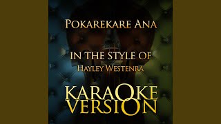 Pokarekare Ana In the Style of Hayley Westenra Karaoke Version [upl. by Yeslrahc786]