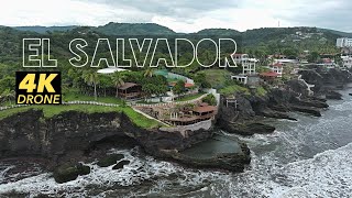 Acantilados El Salvador 2023 Cinematic 4K Drone [upl. by Catlaina592]