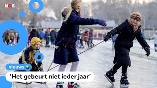 Schaatspret op komst Eerste schaatsen worden al geslepen [upl. by Nira736]