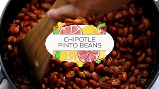 Chipotle Pinto Beans Copycat [upl. by Esemaj]