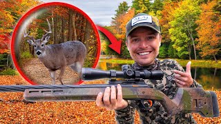 Hunting Down My Largest Muzzle Loader Buck Ever  BUCK DOWN [upl. by Nyledaj]