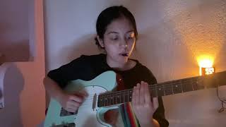 Female Energy Pt 1  WILLOW SMITH guitar loop cover by Delialah [upl. by Neille364]