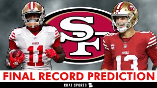 FINAL San Francisco 49ers Record Prediction For The 2024 NFL Season [upl. by Roselane242]