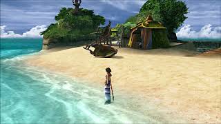 Final Fantasy X OST  Yunas Theme music Extended with Beach and Waves sound for chilling [upl. by Samantha831]