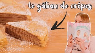 ♡• RECETTE GÂTEAU DE CRÊPES AU CHOCOLAT •♡ [upl. by Amaty252]