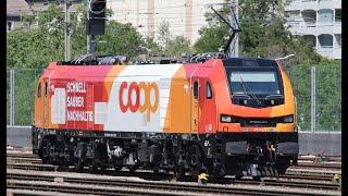 Schweizer Eisenbahnen um Brig im Juni 2024 [upl. by Dyoll]