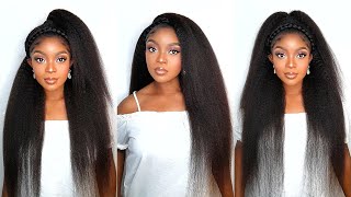 OMG😱 SHE SLAYED Kinky Straight 100 Human Hair Bundles Ft ELFIN HAIR [upl. by Namyh]