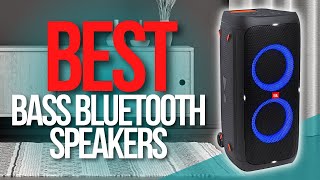 📌 TOP 5 BEST Bass Bluetooth Speakers [upl. by Eahsed728]