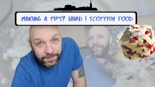 Making a Tipsy Laird  Scottish Food [upl. by Kinghorn]