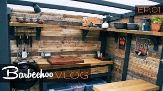 I FINALLY have a NEW BBQ SHACK  BBQ Shack Tour Barbechoo Vlog [upl. by Idell]