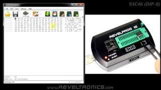 93c46 EEPROM programming with REVELPROGIS usb [upl. by Aisenet]