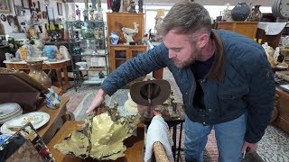 We Found A Rare Bronze Artifact At This Antique Store [upl. by Sall]