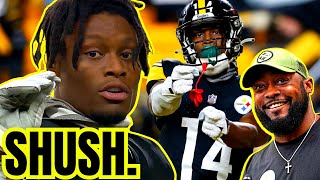 GEORGE PICKENS CLAPS BACK with HUGE GAME Steelers Get MASSIVE WIN against Bengals NFL [upl. by Stormy]