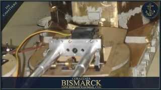 BISMARCK RC TORRETTE E CANNONI secondo video [upl. by Foushee]